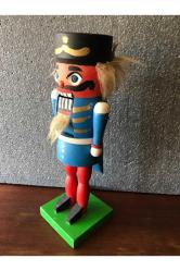 32 Cm Boyunda Ahşap Avrupa El Boyaması Fındıkkıran