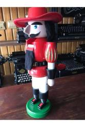 43 Cm Boyunda Avrupa Ahşap El Boyama Fındıkkıran