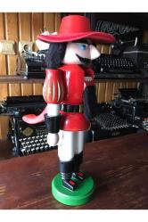 43 Cm Boyunda Avrupa Ahşap El Boyama Fındıkkıran