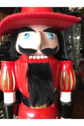 43 Cm Boyunda Avrupa Ahşap El Boyama Fındıkkıran