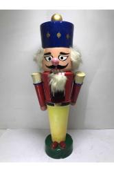 27 Cm Boyunda Avrupa Ahşap El Boyama Fındıkkıran