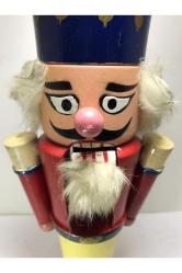 27 Cm Boyunda Avrupa Ahşap El Boyama Fındıkkıran