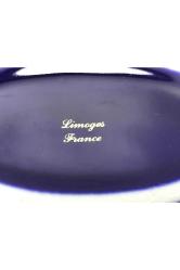 12 Cm Boyunda Fransız Limoges Kobalt Mavisi Bonboniyer