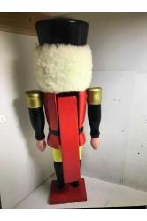 32,5 Cm Boyunda Ahşap El Boyaması Avrupa Fındıkkıran