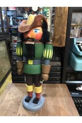 34 Cm Boyunda Avrupa Ahşap El Boyama Fındıkkıran