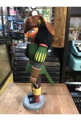 34 Cm Boyunda Avrupa Ahşap El Boyama Fındıkkıran