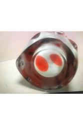 Murano Vazo 27 Cm Yüksekliğinde 9 Cm Çapında 1 Kilo 900 Gram Ağırlığında