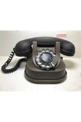 1950 Ler Bakır Gövdeli Rtt Belçika Üretimi Antika Telefon Yaklaşık 3 Kg Ağırlığında - jır