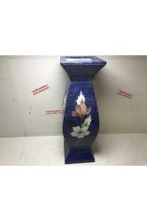 25,5 Cm Boyunda Mermer Vazo