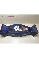 25,5 Cm Boyunda Mermer Vazo