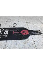 Ahşap Şaraplık Duvar Askılıklı 80 Cm