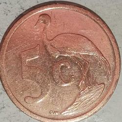 GÜNEY AFRİKA  2011  5 CENT