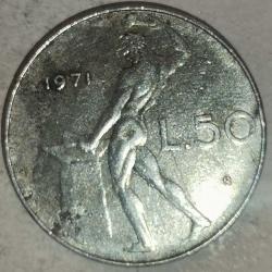 İTALYA 1971  50 LİRE