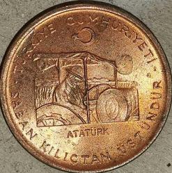 TÜRKİYE 1971  10 KURUŞ  SABAN KILIÇTAN ÜSTÜNDÜR