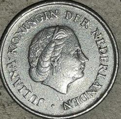 HOLLANDA 1969  25 CENT