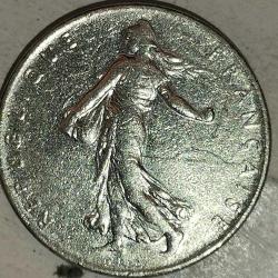 FRANSA 1987  1 FRANK