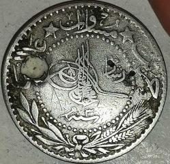 OSMANLI  SULTAN REŞAT 1327/3    20  PARA