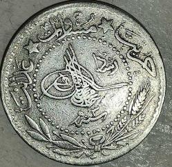 OSMANLI  SULTAN REŞAT 1327/3   20  PARA