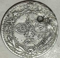 OSMANLI  SULTAN REŞAT 1327/3   20  PARA