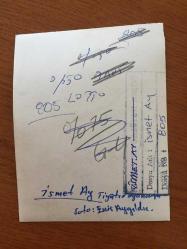 TİYATROMUZUN DUAYEN İSMİ İSMET AY'IN ORİJİNAL FOTOĞRAFI - 11,5 x 9 cm EBADINDA