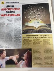 HÜRRİYET GAZETESİ HÜRRİYET KELEBEK 2 GAZETESİ DOĞUM GÜNÜ GAZETESİ - 5 Mayıs 2016 - sağlıklı aile yapısı-Çocuk gelişimi rehberi-kişilik gelişimin temeli aile-sağlıklı iletişim kurumları-çocuklarınıza vakit ayırın-çocuklarda sağlıklı iletişimde etkili anne baba tutumları-dengeli sınırlar ve demokratik yaklaşım-aile yapınız sağlıklı motive etkili problem çözme tekniği hamburger yöntemi-sihirli sözcüklerle sihirli yaklaşımlar- çocuklar neden doyumsuz ve mutsuz olurlar çocuklarınızla oyun oynayın