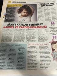 HÜRRİYET GAZETESİ HÜRRİYET KELEBEK 2 GAZETESİ DOĞUM GÜNÜ GAZETESİ - 2 Mayıs 2016 - çocuk gelişim rehberi-bebeklikten ergenliğe-psikoterapist doktor obengül ejder-çocuklarda alt islatma problemi-altta psikolojik nedenler yatabilir-doğru tuvalet eğitimi çok önemli-çocuklarda tırnak yeme problemi-çocuklarda parmak emme problemi-çocuklar ve hayali arkadaş-çocuklar neden yalan söyler çocuklarda çalma davranışı-10’lar hırsız olamazlar-hırsızlık nedenleri-patolojik olmayan hırsızlık-çocuklarda depresyona girebilir-aileye katılan yeni birey kardeş ve kardeş kıskançlığı-çocuklar ailesinin aynısıdır