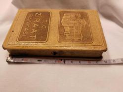 KUMBARA ZİRAAT BANKASI  1950-60 LAR ''KİTAP KUMBARA'' ÇOK ÇOK ENDER İYİ KONDİSYONDA 11
