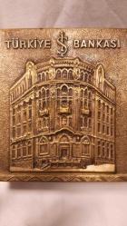 İŞ BANKASI OLDUKÇA ESKİ KUSURSUZ CAM ŞEKERLİĞİ VE SİGARALIĞI BİR ARADA