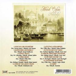 Ahmet Özhan Nostalji   CD  SIFIR JELATİNLİ AMBALAJINDADIR