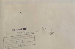 Bir geminin etrafında uçarken çekilmiş olan bir grup martı fotoğrafı. 24 Şubat 1969 .ORJİNAL SİYAH & BEYAZ 20x12cm EBADINDA - 1940'LAR, 1950'LER, 1960'LAR ve 1970'LER