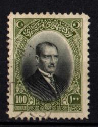 Londra Baskısı Posta Pulları 100 Kuruş 1926 (tp0057)