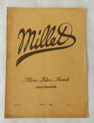 MİLLET İlim - Fikir - Sanat Mecmuası, 1942 - 1943, Sayı: 1 - 12 [TAKIMIN YARISI]
