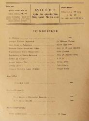 MİLLET İlim - Fikir - Sanat Mecmuası, 1942 - 1943, Sayı: 1 - 12 [TAKIMIN YARISI]