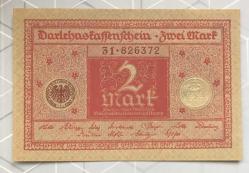 Almanya-2 Mark-1920-NOTGELD-ÇİL