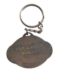 Yapı ve Kredi Bankası - Bronz / Eski Anahtarlık