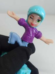 Polly Pocket Mattel Burger King Oyuncak Aksiyon Figür 2019 - 2 Adet
