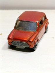 O18----LESNEY MATCHBOX 1970 MINI COOPER İNGİLİZ METAL OYUNCAK ARABA