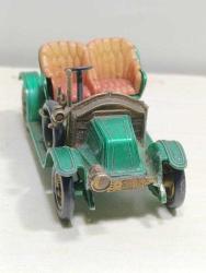 O18----LESNEY 1911 RENAULT İNGİLİZ METAL OYUNCAK ARABA--SOL FARI KIRIK