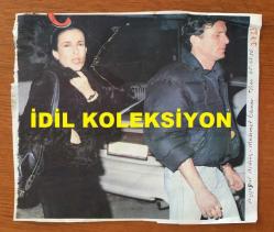 Efemera - AYŞEGÜL ALDİNÇ'İN DERGİDEN KESİLME FOTOĞRAFI - 19 x 16 cm EBADINDA - AYŞEGÜL ALDİNÇ ve MEHMET MEHMET ÖZENER BİRLİKTELERKEN - kitantik - kitaLog