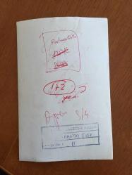 YEŞİLÇAM'IN YILDIZI FATMA GİRİK'İN ORİJİNAL FOTOĞRAFI - 18 x 12 cm EBADINDA - FATMA GİRİK ŞIK ELBİSESİYLE AYAKTA POZ VERİRKEN