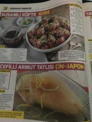 HÜRRİYET GAZETESİ HÜRRİYET KELEBEK 2 GAZETESİ DOĞUM GÜNÜ GAZETESİ - 4 Aralık 2017 - zencefilli armut tatlısı-buharda susamlı sebze-Ebru Omurcalı‘dan uzakdoğu mutfak yemekleri-susamlı köfte-balık Tempra-tavuk çorbası-Tayland-Kore-Çin ve japon-japon-Uzak doğu yemek tarifleri