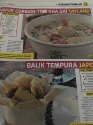 HÜRRİYET GAZETESİ HÜRRİYET KELEBEK 2 GAZETESİ DOĞUM GÜNÜ GAZETESİ - 4 Aralık 2017 - zencefilli armut tatlısı-buharda susamlı sebze-Ebru Omurcalı‘dan uzakdoğu mutfak yemekleri-susamlı köfte-balık Tempra-tavuk çorbası-Tayland-Kore-Çin ve japon-japon-Uzak doğu yemek tarifleri