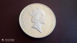 NIUE; 5 DOLAR 1998 GÜMÜŞ; DÜĞÜN HATIRASI, 1948 -1998