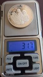 NIUE; 5 DOLAR 1998 GÜMÜŞ; DÜĞÜN HATIRASI, 1948 -1998