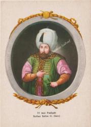 11 inci Padişah Sultan Selim II. (Sarı) / Kültür Kitabevi
