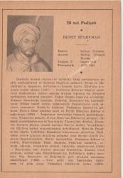 20 nci Padişah Sultan Süleyman II. / Kültür Kitabevi