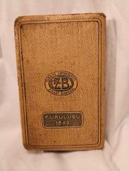 KUMBARA ZİRAAT BANKASI  1950-60 LAR ''KİTAP KUMBARA'' ÇOK ÇOK ENDER ORTA KONDİSYONDA 181