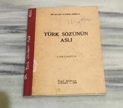 TÜRK SÖZÜNÜN ASLI 1946 Basım