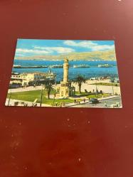 İzmir konak meydan Tuna   kartpostalı 15x10.5 ebatında