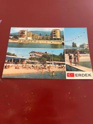 Erdek  keskin color  kartpostalı 15x10.5 ebatında